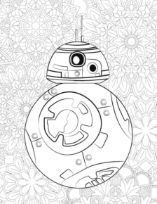 Disegno di Star Wars da stampare e colorare 30