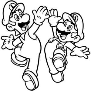 Disegno di Super Mario da stampare e colorare 82
