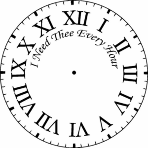 Disegno di orologio da stampare e colorare 7
