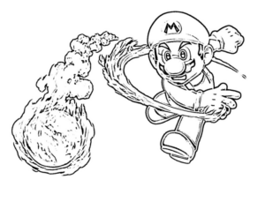 Disegno di Super Mario da stampare e colorare 118
