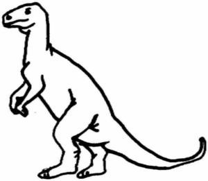 Disegno di Tirannosauro da stampare e colorare 104