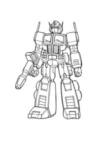 Disegno di Transformers da stampare e colorare 66