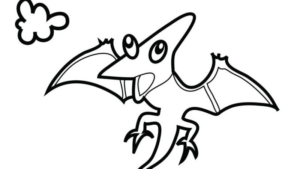 Disegno di Pterodattilo da stampare e colorare 21