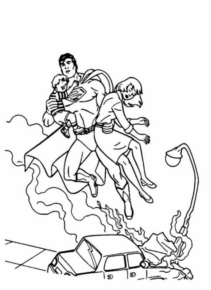 Disegno di Superman da stampare e colorare 49