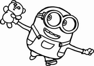Disegno di Cattivissimo me – Minions da stampare e colorare 58 Disegno di Cattivissimo me – Minions da stampare e colorare 58