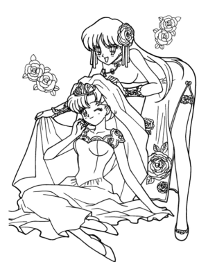 Disegno di Sailor Moon da stampare e colorare 19