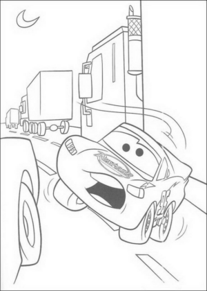 Disegno di Cars da stampare e colorare 270