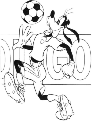 Disegno di Pippo da stampare e colorare 79