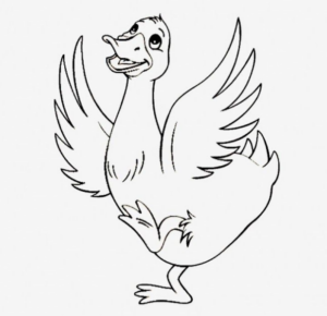 Disegno di cigno da stampare e colorare 25