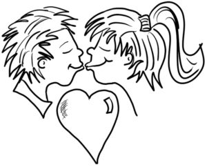 Disegno di San Valentino da stampare e colorare 5 Disegno di San Valentino da stampare e colorare 5