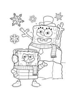 Disegno di Spongebob da stampare e colorare 69
