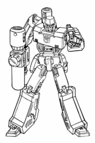 Disegno di Transformers da stampare e colorare 83