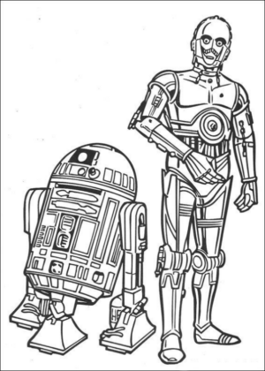 Disegno di Star Wars da stampare e colorare 35