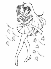 Disegno di Sailor Moon da stampare e colorare 37
