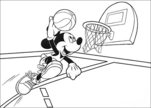 Disegno di Topolino da stampare e colorare 281