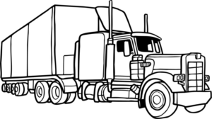 Disegno di mezzo da lavoro da stampare e colorare 53 Disegno di mezzo da lavoro da stampare e colorare 53