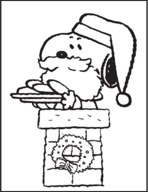 Disegno di Snoopy da stampare e colorare 24