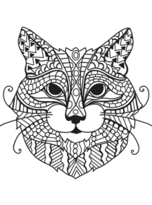 Disegno di mandala da stampare e colorare 105