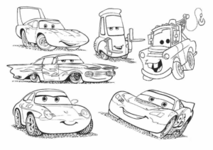 Disegno di Cars da stampare e colorare 244