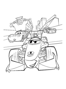 Disegno di Cars da stampare e colorare 156