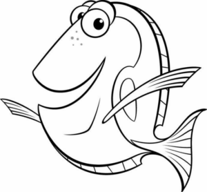 Disegno di Alla ricerca di Nemo da stampare e colorare 23 Disegno di Alla ricerca di Nemo da stampare e colorare 23