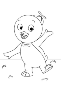 Disegno di pinguino da stampare e colorare 27