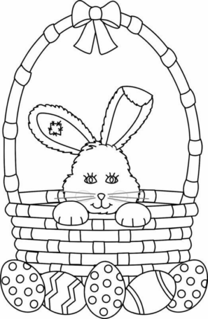 Disegno di uovo di Pasqua da stampare e colorare 212