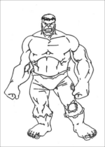 Disegni di Hulk da colorare