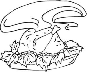 Disegno di carne da stampare e colorare 6