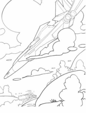Disegno di Transformers da stampare e colorare 115
