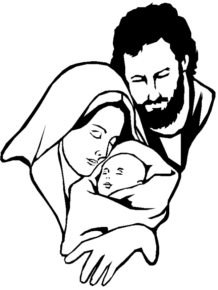 Disegno di nativit da stampare e colorare 12