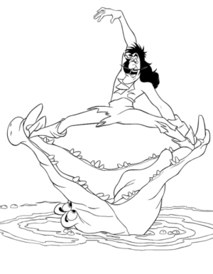 Disegno di Peter Pan da stampare e colorare 16