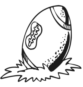 Disegno di football americano da stampare e colorare 81