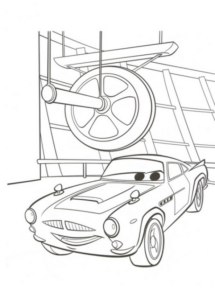 Disegno di Cars da stampare e colorare 142
