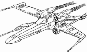 Disegno di Star Wars da stampare e colorare 4
