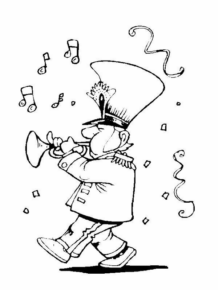 Disegno di musicista da stampare e colorare 26