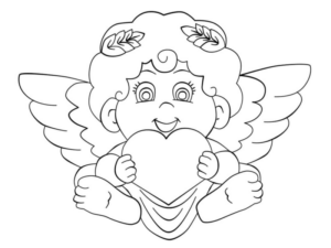 Disegno di San Valentino da stampare e colorare 61 Disegno di San Valentino da stampare e colorare 61
