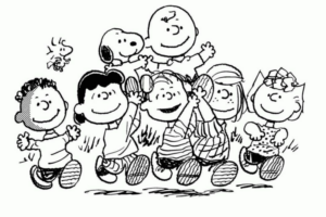 Disegno di Snoopy da stampare e colorare 45