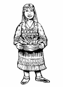 Disegno di Indiani d’America da stampare e colorare 95