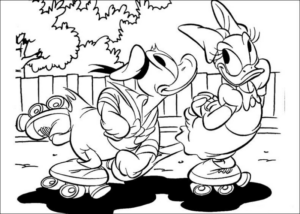 Disegno di Paperina da stampare e colorare 38