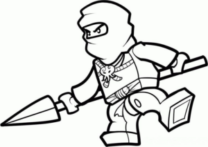 Disegno di Ninja Go da stampare e colorare 59