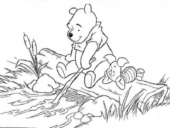 Disegni di Winnie The Pooh da colorare