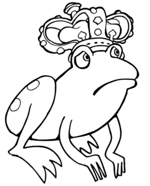 Disegno di rana da stampare e colorare 31