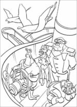 Disegni di Il Pianeta Del Tesoro da colorare