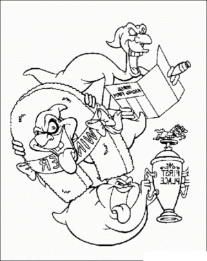 Disegno di Casper da stampare e colorare 42