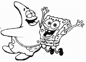 Disegno di Spongebob da stampare e colorare 63