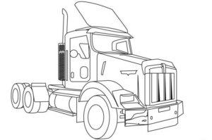 Disegno di mezzo da lavoro da stampare e colorare 65 Disegno di mezzo da lavoro da stampare e colorare 65