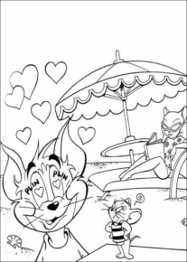 Disegno di Tom e Jerry da stampare e colorare 83