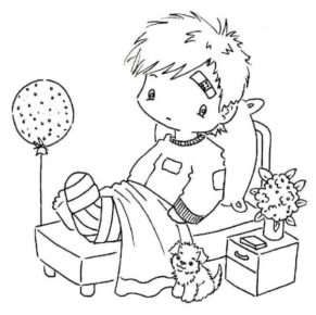 Disegno di bambino da stampare e colorare 34