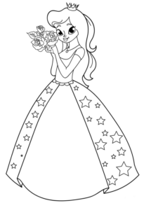 Disegno di Tutte le principesse Disney da stampare e colorare 69